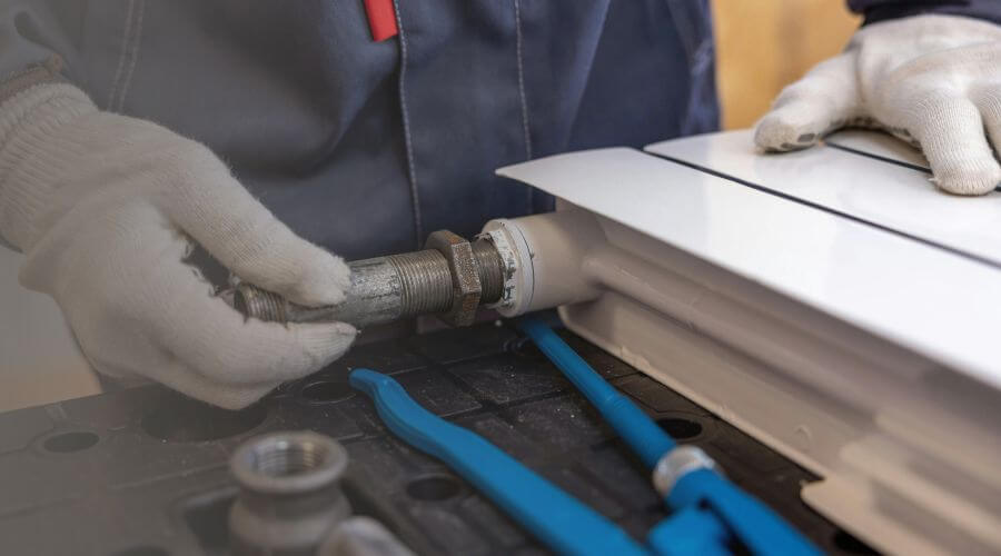 Professional water heater repair services in Arnold, KS